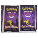 8 Pokemon Trick Or Trade Packs...