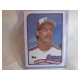 1989 Topps Randy Johnson Rookie Car...