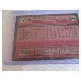 1989 Topps Randy Johnson Rookie Car...