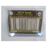 1981 Fleer Pete Rose Card...