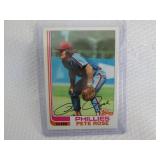 1982 Topps Pete Rose Card...