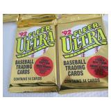 6-1992 Fleer Ultra Baseball Packs...