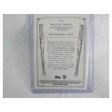 2021 Topps Willie Mays Card...