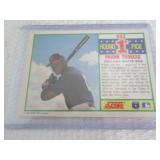 1990 Score Frank Thomas Rookie Card...