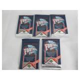 5 1991 Upper Deck Football Packs...