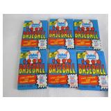 6-1990 Fleer Baseball Packs...