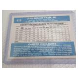 1982 Donruss Nolan Ryan Card...