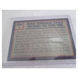 1984 Topps Rickey Henderson Card...