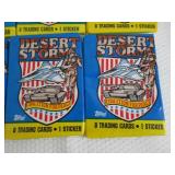 6-1991 Topps Desert Storm Packs...