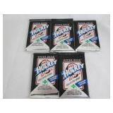 5-1990-91 Upper Deck Hockey Packs...