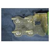 Vintage Mahjong Set in Wooden Case with Yellow Tiles, Racks & Scoring Sticks