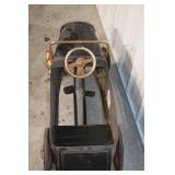 Ford Pedal Car - Hot Rod Flame Graphics, Metal Toy Vehicle