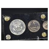 U.S. Special Mint Set 1967 Coins on Acrylic Display Plaque