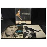 Bruce Springsteen Vinyl Lot: Live 1975-85 5LP Box Set, The River, Born to Run (Lot of 3)