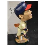 Autographed Bob Feller Bobblehead HOF 62 - Cleveland Indians