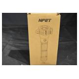 NPET T09 LED Flashlight - USB Rechargeable, Boxed with USB Cable & Lanyard
