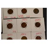 Wheat & Lincoln Cents (Lot of 16)