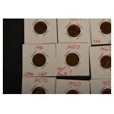 Wheat & Lincoln Cents (Lot of 16)