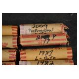 Lincoln Cents - 10 Rolls (Small Date & Large Date Variants)