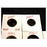 Error Coins & Die Variants - DDR, DDO Lincoln Cents (P Mint) Assorted (Lot of 14)