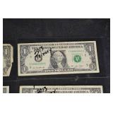 US One Dollar Trinary Notes (Lot of 6)