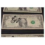 United States One Dollar Star Notes 2017 (Lot of 6)
