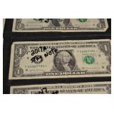 United States One Dollar Star Notes 2017 (Lot of 6)