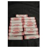 2023 Lincoln Pennies - 15 Rolls (50 coins each) - 750 Pennies (new)