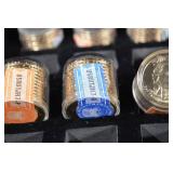 John Adams Presidential Dollar - US Mint Uncirculated (Lot of 12 rolls With 12 Coins in each roll) $144 total