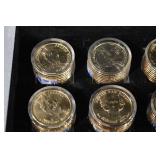 Presidential Dollar Coins - 24 Rolls Sealed & Never Circulated $288 Dollar Coins Total