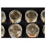 Presidential Dollar Coins - 24 Rolls Sealed & Never Circulated $288 Dollar Coins Total