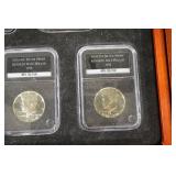 Kennedy Half-Dollar Silver Proof Set - 29 Coins (1964-2015) in Wood Display Box