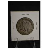 1921-S Walking Liberty Half Dollar (VG)