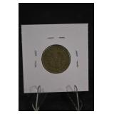 1883 Liberty Head Nickel (V Nickel) - 5 Cents - AU50 Detail