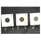 3 Indian Head Penny