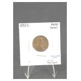 1931-S Lincoln Cent - San Francisco Mint