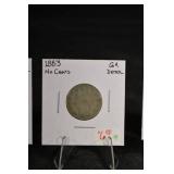 Liberty Head Nickel Lot Of 5- (4) 1883, 1902