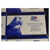 United States Mint 50 State Quarters Proof Set (Lot of 10)