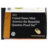 United States Mint America the Beautiful Quarters Proof Set (Lot of 9)