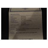 Thomas Alva Edison Commemorative Silver Dollar 2004 Uncirculated with Box & Certificate