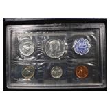 1964 United States Mint Silver Proof Set - 90% Silver with COA in Blue Folder