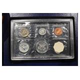 1964 United States Mint Silver Proof Set - 90% Silver with COA in Blue Folder