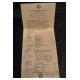 United States Mint 1995 Special Olympics World Games Silver Dollar COA in Blue Box