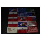 United States Mint Uncirculated Coin Sets - Assorted Years (1987-2006)
