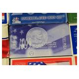 United States Mint Uncirculated Coin Sets - Assorted Years (1987-2006)