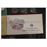 United States Mint Uncirculated Coin Sets  Lot Of 10