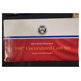 United States Mint Uncirculated Coin Sets - Multi-Year Lot (1984-1991) Lot Of 10