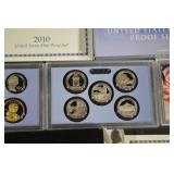 United States Mint Proof Sets 2010-2011 - Assorted Original Packaging