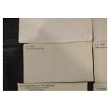 U.S. Mint Uncirculated Coins Collection - Assorted Years 1972-1981 (Envelopes) Lot Of 18