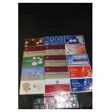 United States Mint Uncirculated Coin Sets - Assorted Years (D & P Mint) Lot Of 16